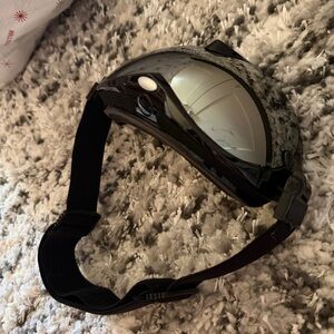 Black Ski Goggles
